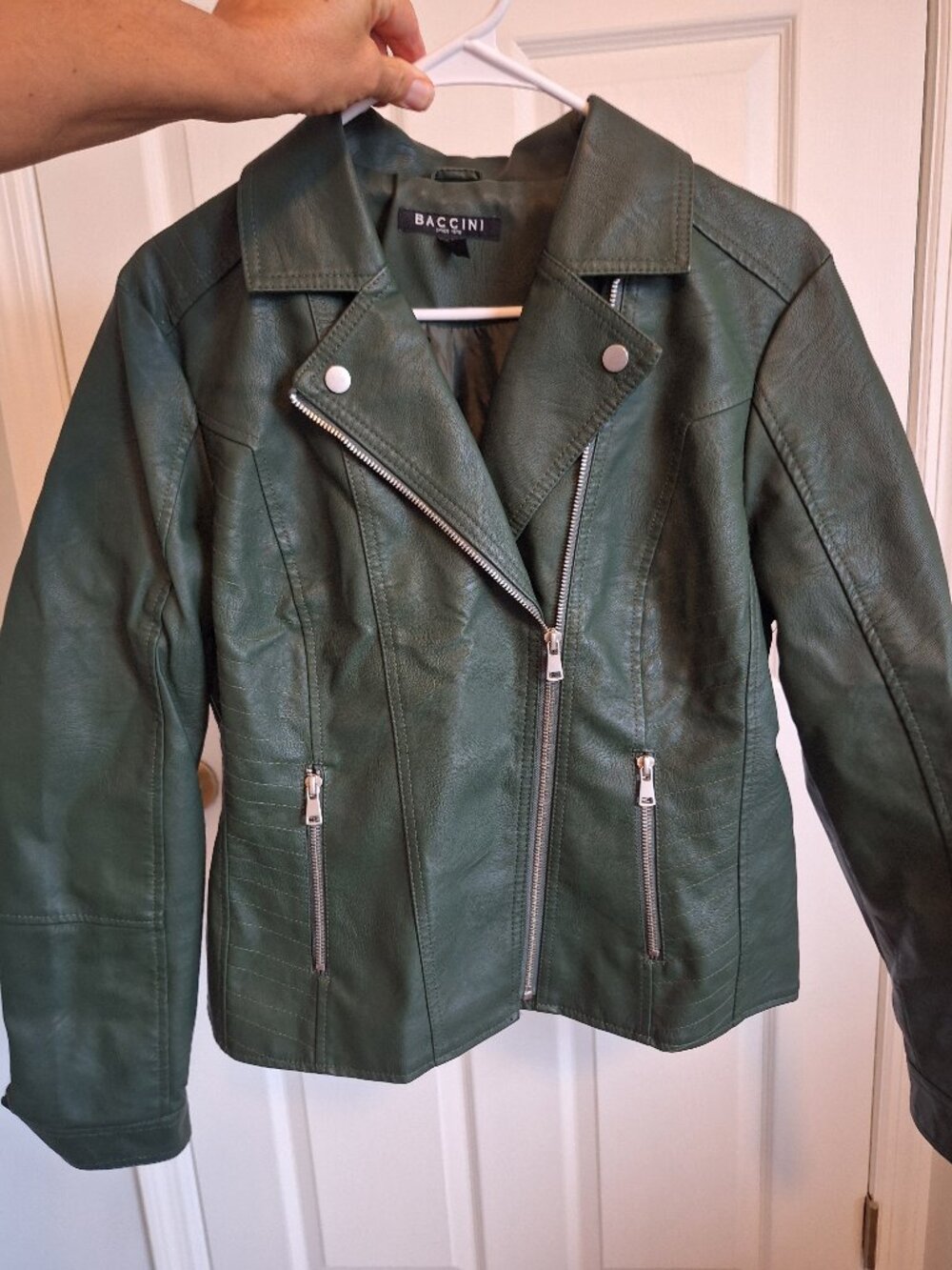 Faux Leather Jacket